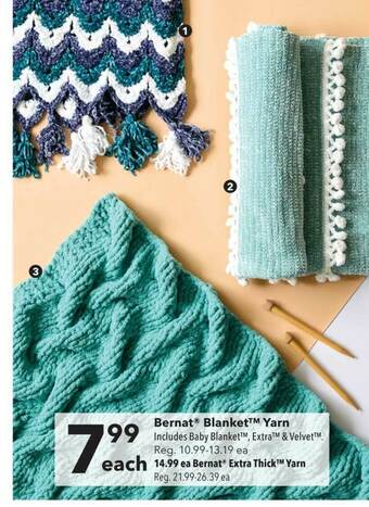 JOANN Bernat Blanket Yarn offer