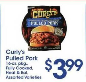Price Rite Curly's Pulled Pork offer