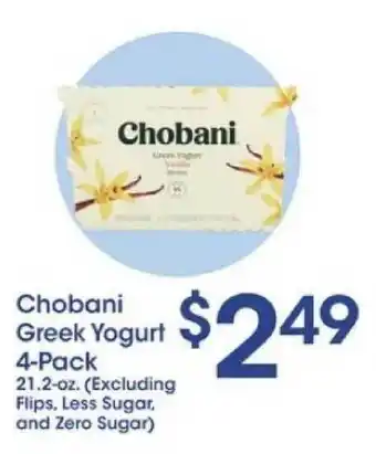 Price Rite Chobani Greek Yoghurt offer