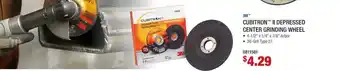 Fastenal 3m Cubitron Ii Depressed Center Grinding Wheel offer