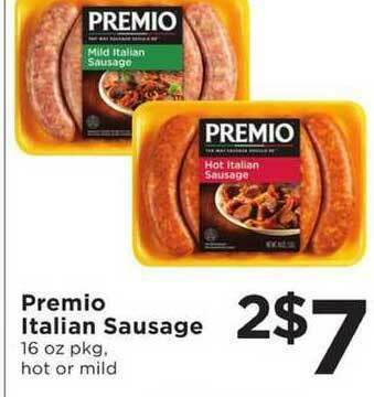 SHOPPERS Premio Italian Sausage offer