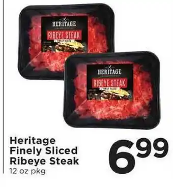 SHOPPERS Heritage Finely Sliced Ribye Steak offer