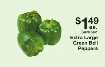 Fairway Store Market Extra Large Green Bell Peppers offer