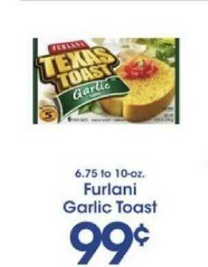 Price Rite Furlani Garlic Toast offer