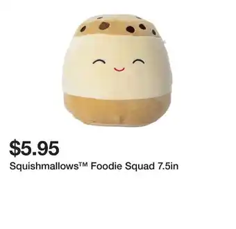 Five Below Squishmallows foodie squad 7.5in offer