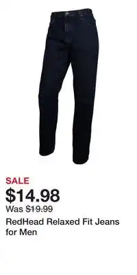 Cabela's Redhead relaxed fit jeans for men offer