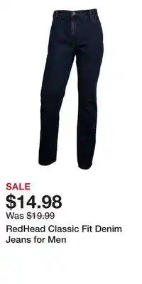 Cabela's Redhead classic fit denim jeans for men offer