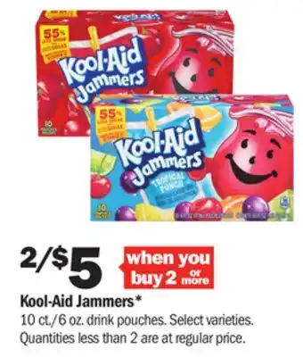 Meijer Kool-aid jammers offer