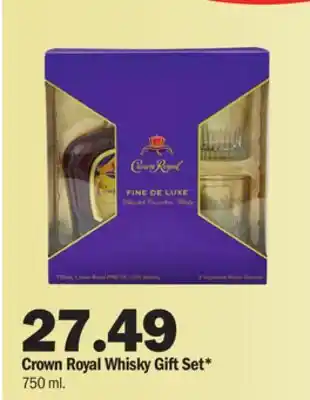 Meijer Crown royal whisky gift set offer