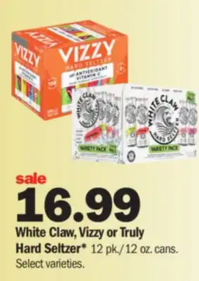 Meijer White claw, vizzy or truly hard seltzer offer