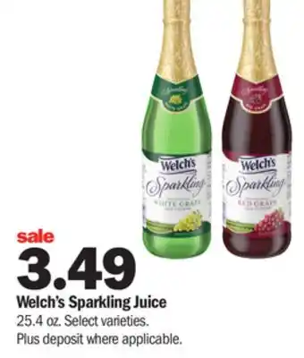 Meijer Welch's sparkling juice offer