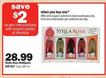 Meijer Stella rosa multipack gift set offer
