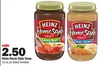 Meijer Heinz home style gravy offer