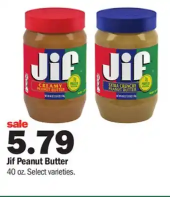 Meijer Jif peanut butter offer