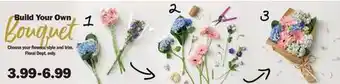 Meijer Build your own bouquet offer