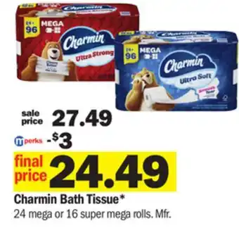 Meijer Charmin bath tissue offer