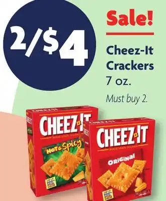 Family Dollar Cheez-it crackers offer
