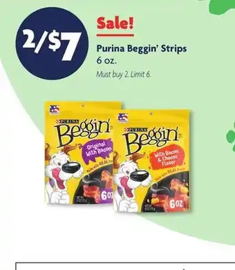 Family Dollar Purina beggin' strips offer