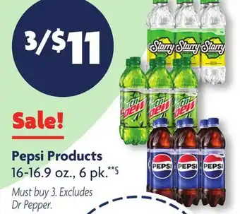Family Dollar Pepsi products offer