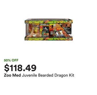 Petco Juvenile bearded dragon kit offer