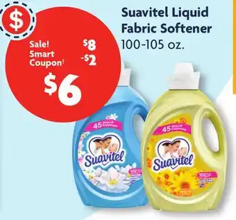 Family Dollar Suavitel liquid fabric softener offer