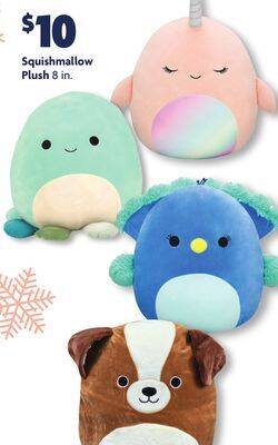 Family Dollar Squishmallow plush offer