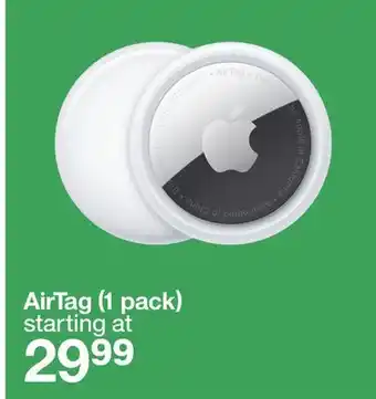 Target Apple airtag (1 pack) offer
