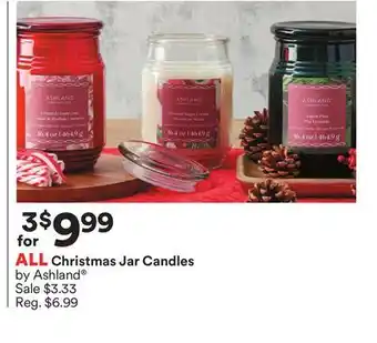 Michaels All christmas jar candles by ashland offer