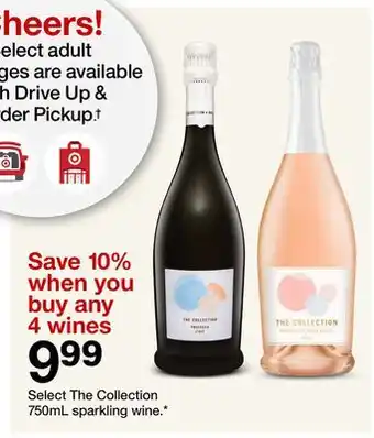 Target Select the collection 750ml sparkling wine offer