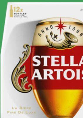 Target Stella artois and select other 12-pk. beer offer