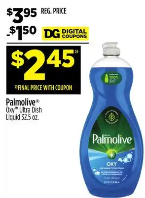 Dollar General Palmolive oxy ultra dish liquid offer