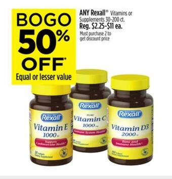 Dollar General Any rexall offer
