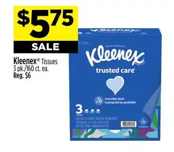 Dollar General Kleenex tissues offer