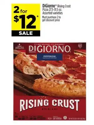Dollar General Digiorno rising crust pizza offer
