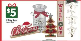 Dollar General Holiday decor offer