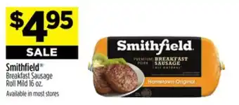 Dollar General Smithfield breakfast sausage roll mild offer