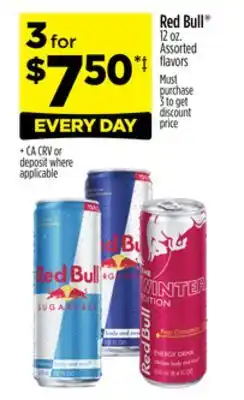 Dollar General Red bull offer