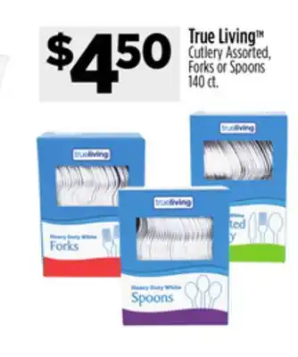 Dollar General True living cutlery offer