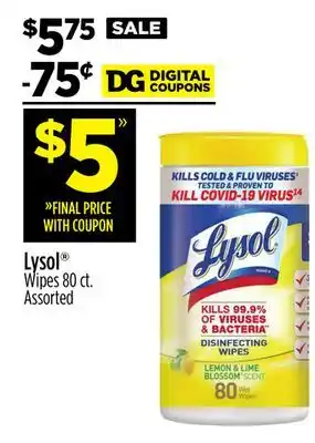 Dollar General Lysol offer