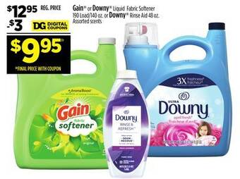 Dollar General Gain or downy or downy offer