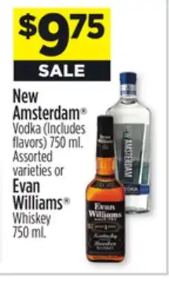 Dollar General New amsterdam vodka ml. assorted varieties offer