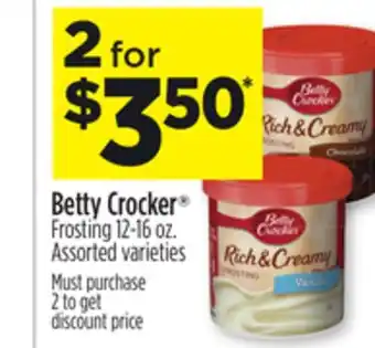 Dollar General Betty crocker frosting offer