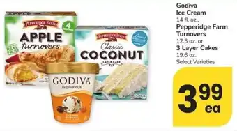 Albertsons Godiva Ice Cream 14 fl. oz. offer