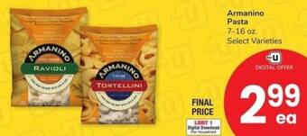 Albertsons Armanino Pasta 7-16 oz. offer