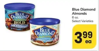 Albertsons Blue Diamond Almonds 6 oz. offer