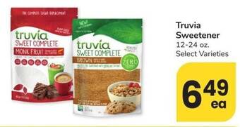 Albertsons Truvia Sweetener 12-24 oz. Select Varieties offer