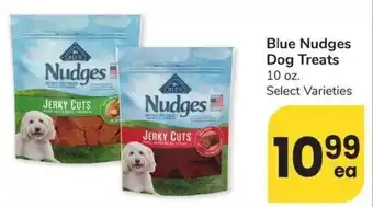 Albertsons Blue Nudges Dog Treats 10 oz. offer