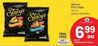 Albertsons Stacy's Pita Chips 16 oz. offer