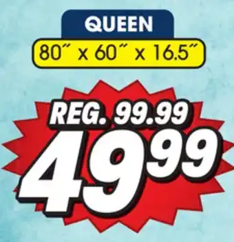 Big 5 Intex queen 16.5 deluxe dura-beam pillow rest airbed with built-in electric pump offer
