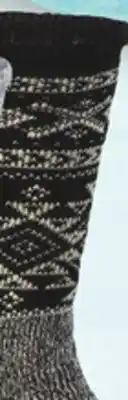 Big 5 Muk luks men's heat retainer thermal insulated socks offer